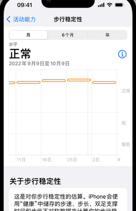 凤凰iPhone手机维修如何在iPhone开启'步行稳定性通知'