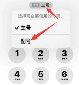 凤凰苹果14维修店分享iPhone 14 Pro Max使用副卡打电话的方法 